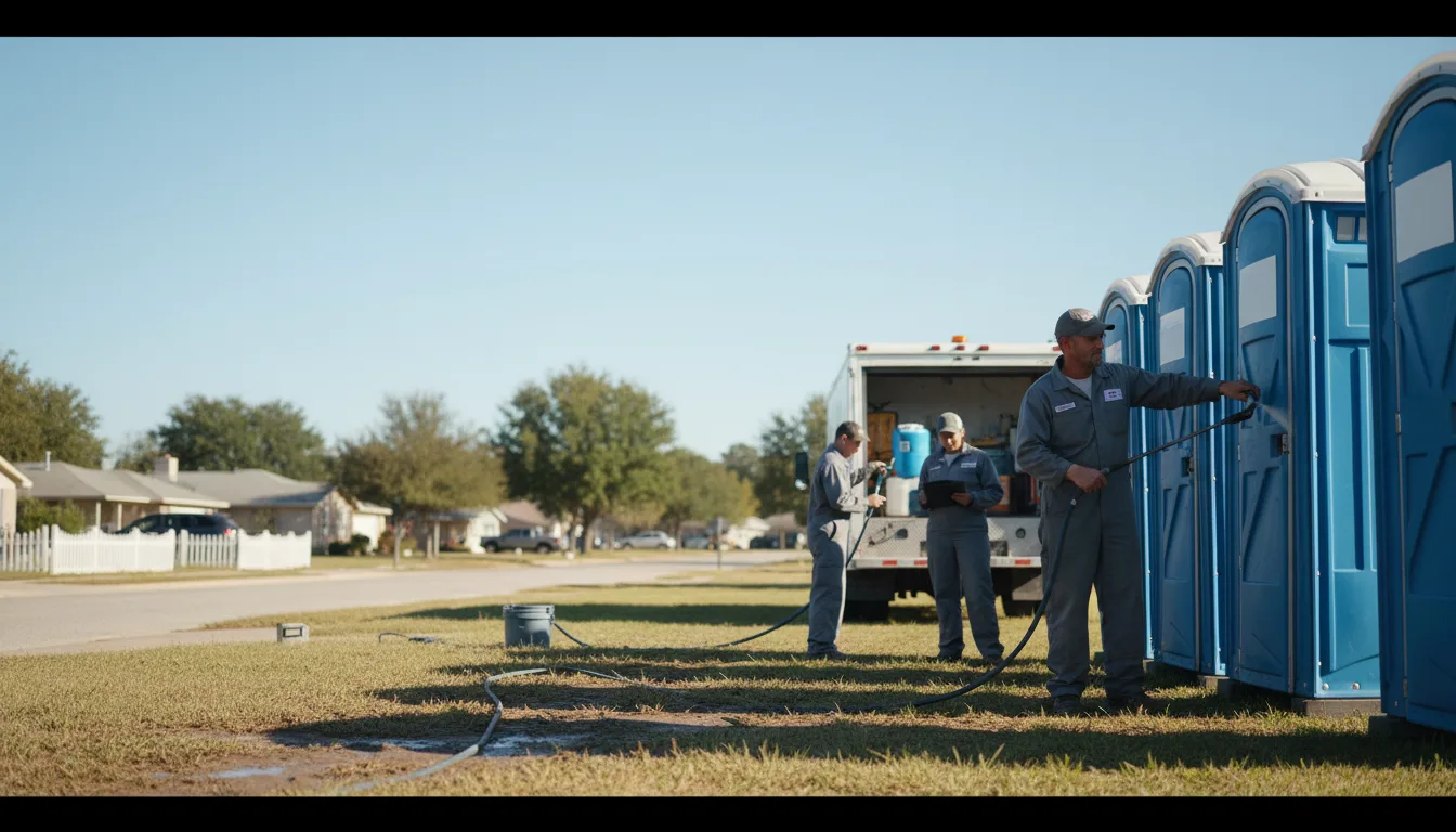 Long-Term Portable Toilet Rental in Higdon, AL near me